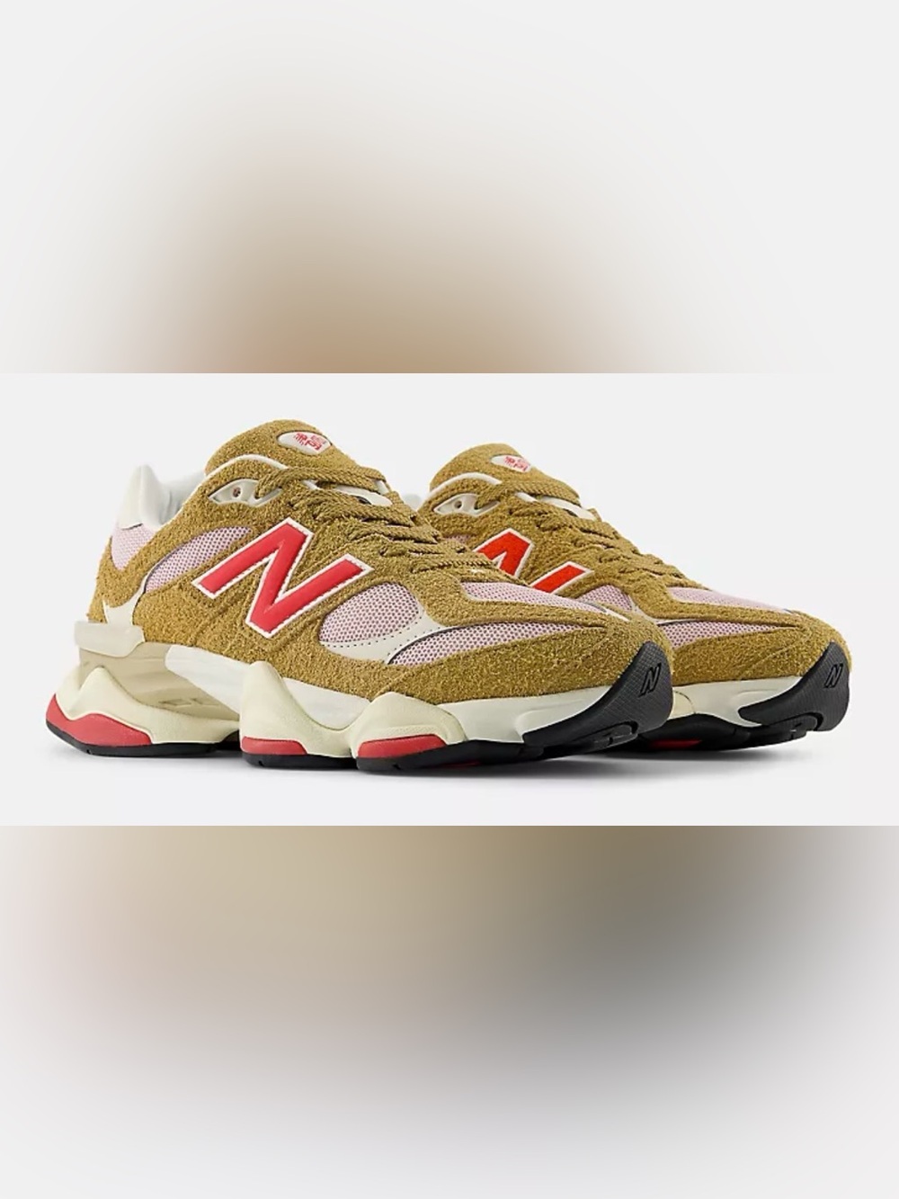 New Balance 9060 Womens Size 6.5 women's Beige Pink NEW
